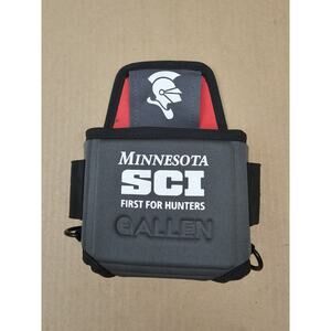 Allen Eliminator Single Box Shell Carrier Gray/Red Has Some Logos